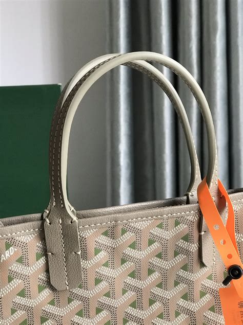 goyard tote khaki|Goyard bag online store.